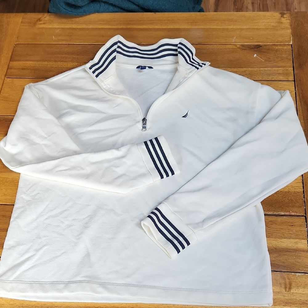 NAUTICA, Ladies' 1/2 zip‎ pullover sweatshirt, Size S